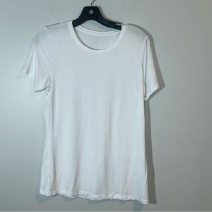 Apt. 9 Basic White SS T-shirt Crewneck Size S